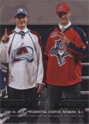2013-14 SP Authentic - Aleksander Barkov Nathan MacKinnon #192