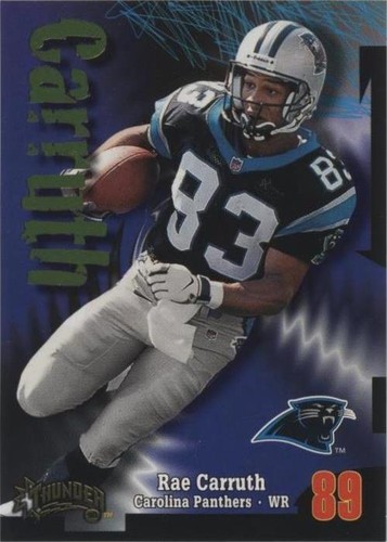 1998 Skybox Thunder Rae Carruth #156