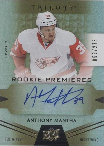 2016-17 Upper Deck Trilogy - Anthony Mantha #107