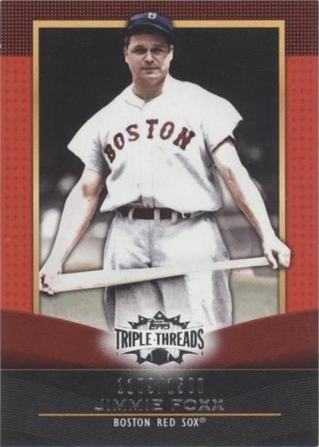 2011 Topps Triple Threads - Jimmie Foxx #72