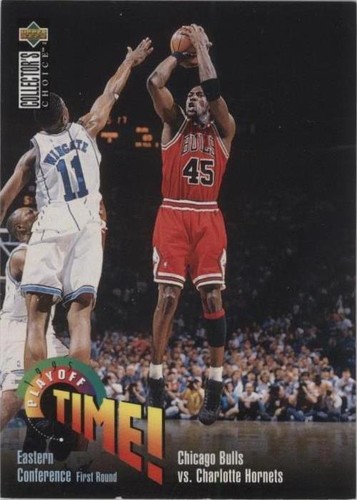 1995-96 Upper Deck Collector's Choice International Portuguese II - Michael Jordan #143