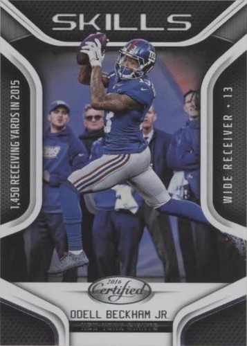 2016 Panini Certified Odell Beckham Jr. #1