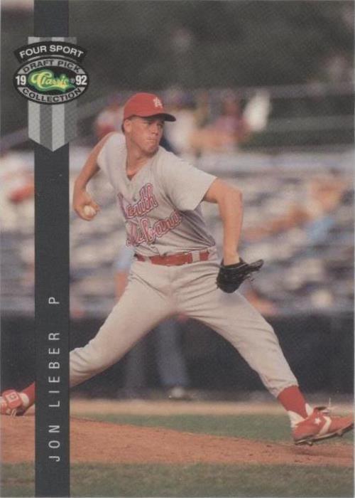 1992 Classic Four Sport Draft Pick Collection - Jon Lieber #254