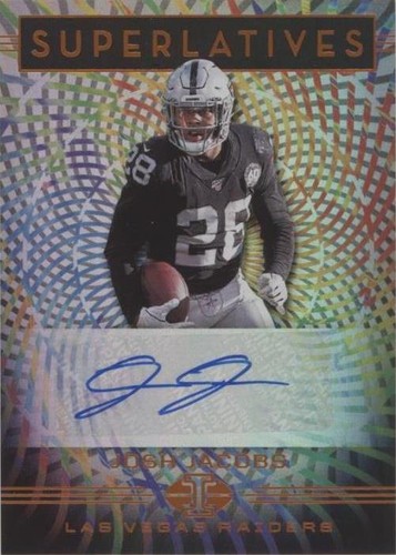 2020 Panini Illusions Josh Jacobs #SU34