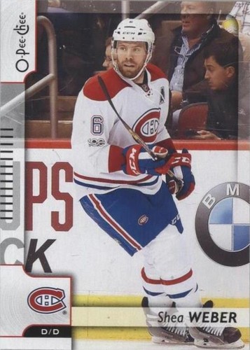 2017-18 O-Pee-Chee - Shea Weber #242