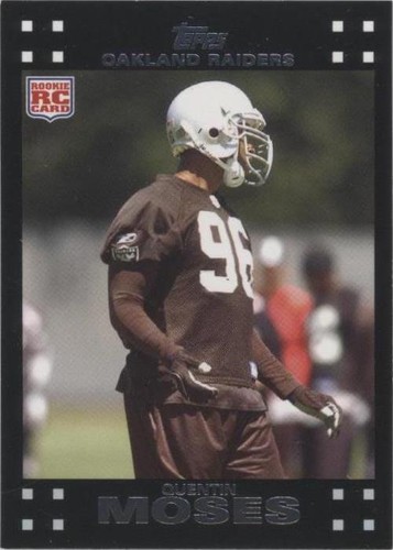 2007 Topps Quentin Moses #357