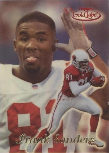 1999 Topps Gold Label Frank Sanders #64