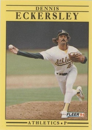 1991 Fleer - Dennis Eckersley #6