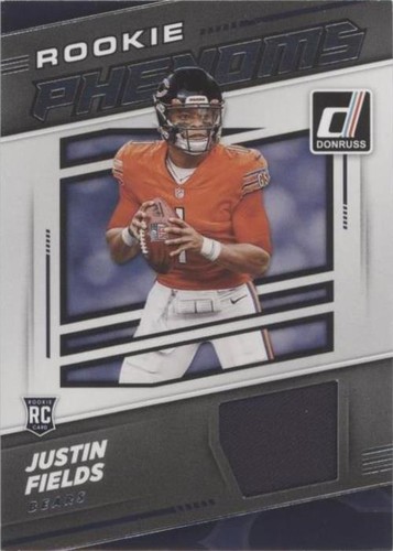 2021 Panini Donruss Justin Fields #RPJ-JFI