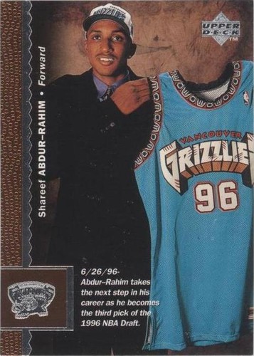 1996-97 Upper Deck - Shareef Abdur-Rahim #129