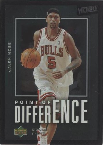 2003-04 Upper Deck Victory - Jalen Rose #189
