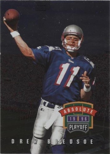 1996 Playoff Absolute Drew Bledsoe #006