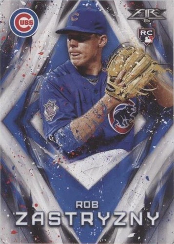 2017 Topps Fire - Rob Zastryzny #40