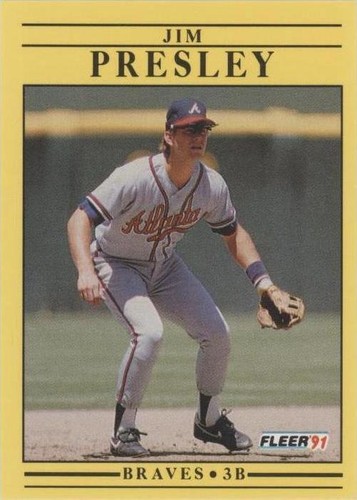 1991 Fleer - Jim Presley #700