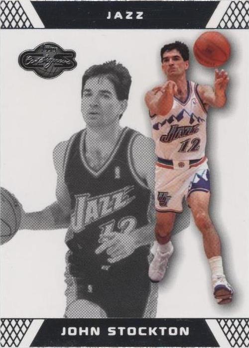 2007-08 Topps Co-Signers - John Stockton #31