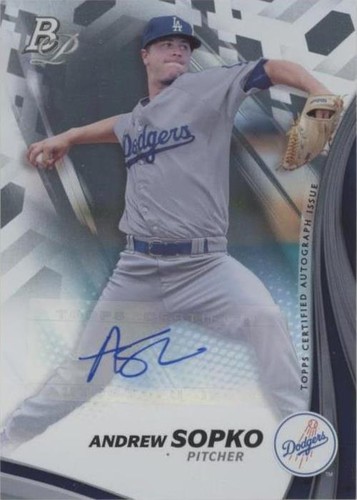2017 Bowman Platinum - Andrew Sopko #TPA-AS