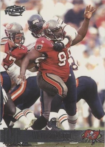 1998 Pacific Warren Sapp #417