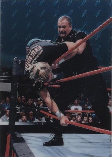 1999 Comic Images WWF SmackDown! Chromium - Big Boss Man #12