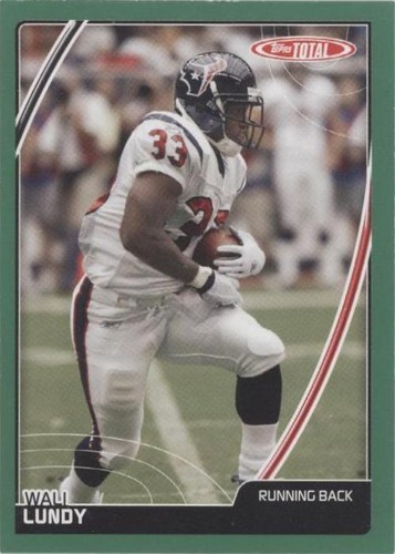 2007 Topps Total Wali Lundy #122