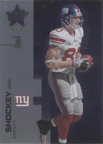 2007 Leaf Rookies & Stars Longevity Jeremy Shockey #6