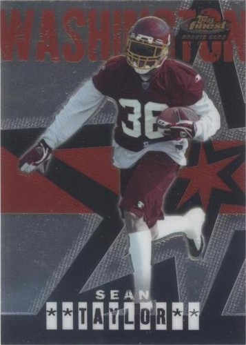2004 Topps Finest Sean Taylor #65