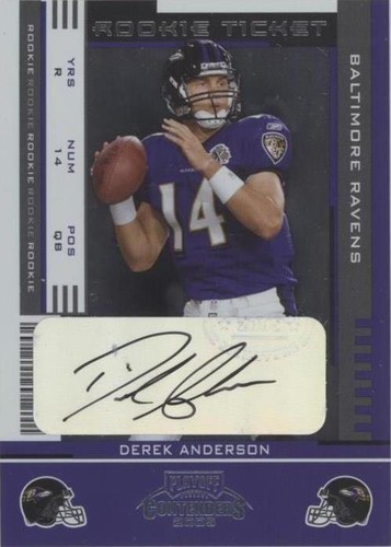2005 Playoff Contenders Derek Anderson #134