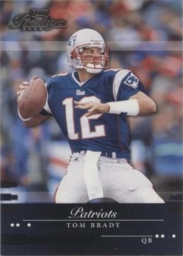 2002 Playoff Prestige Tom Brady #85