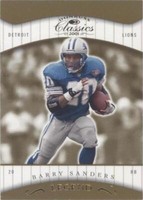 2001 Donruss Classics Barry Sanders #167