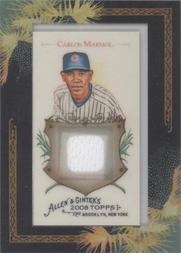 2008 Topps Allen & Ginter's - Carlos Marmol #AGR-CAM
