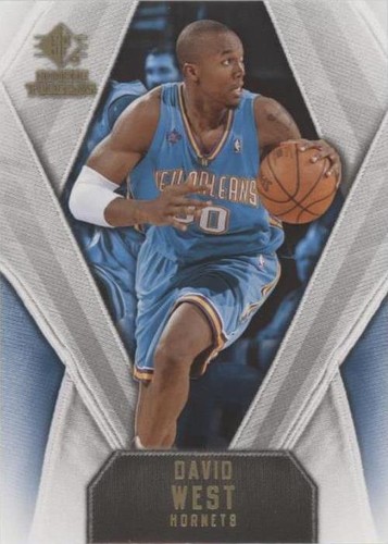 2008-09 SP Rookie Threads - David West #23
