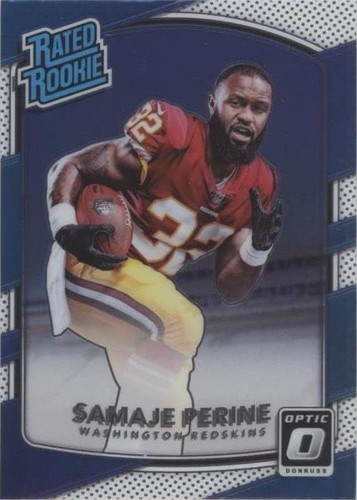 2017 Donruss Optic Samaje Perine #156