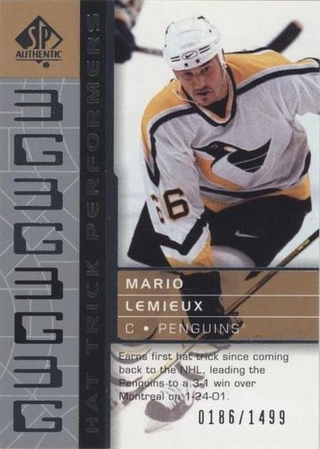 2002-03 SP Authentic - Mario Lemieux #102