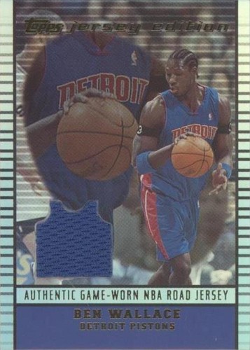 2002-03 Topps Jersey Edition - Ben Wallace #JE BW