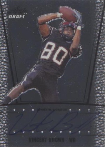 2011 Leaf Metal Draft Vincent Brown #RC-VB1