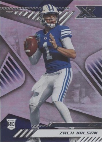 2021 Panini Chronicles Draft Picks Zach Wilson #182