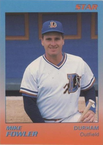 1989 Star Durham Bulls Blue/Orange - Mike Fowler #11