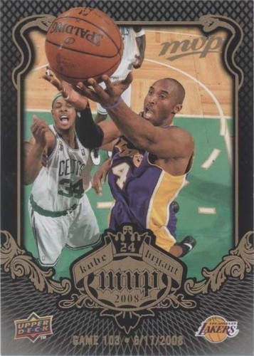2008-09 Upper Deck MVP - Kobe Bryant #KB-100