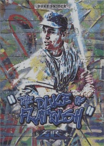 2017 Topps Fire - Duke Snider #M-22