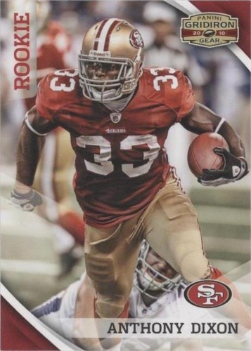 2010 Panini Gridiron Gear Anthony Dixon #153