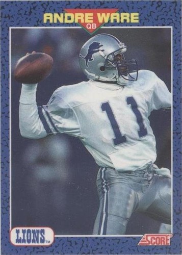 1991 Score Young Superstars Andre Ware #32