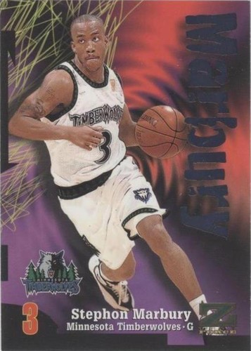 1997 SkyBox Z-Force #3 Stephon Marbury | eBay