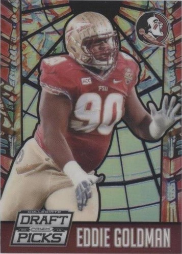 2015 Panini Prizm Collegiate Draft Picks Eddie Goldman #69