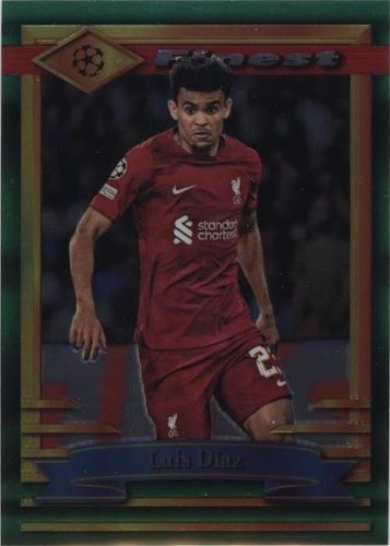 2022-23 Topps Finest Flashbacks UEFA Luis Diaz #58