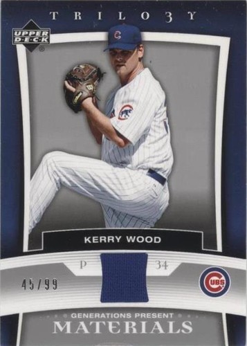 2005 Upper Deck Trilogy - Kerry Wood #PR-KW