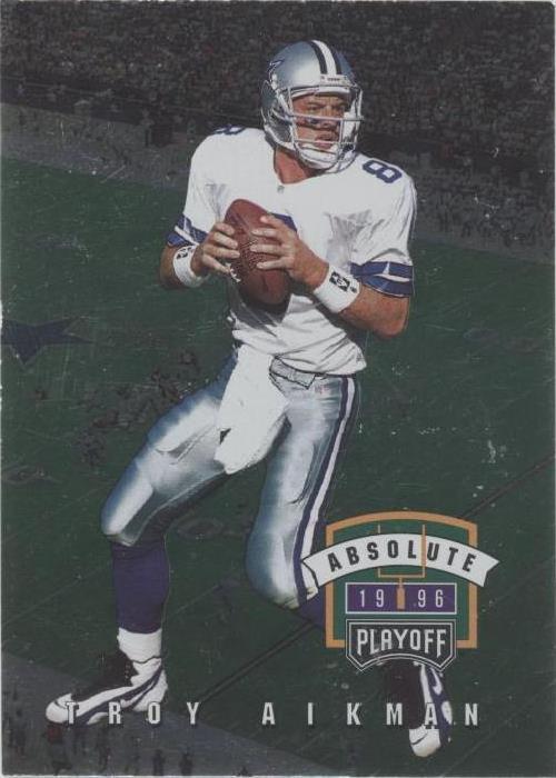 1996 Плей-офф Absolute Troy Aikman #102