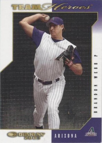 2003 Donruss Team Heroes - Brandon Webb #545