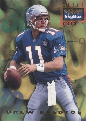 1995 Skybox Premium Brett Favre Drew Bledsoe #139