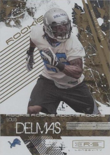 2009 Donruss Rookies & Stars Longevity Louis Delmas #173