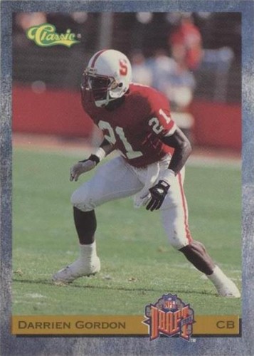 1993 Classic Draft Picks Darrien Gordon #70