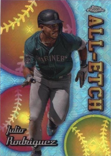 2024 Topps Chrome Logofractor Edition - Julio Rodriguez #CAEL-4
